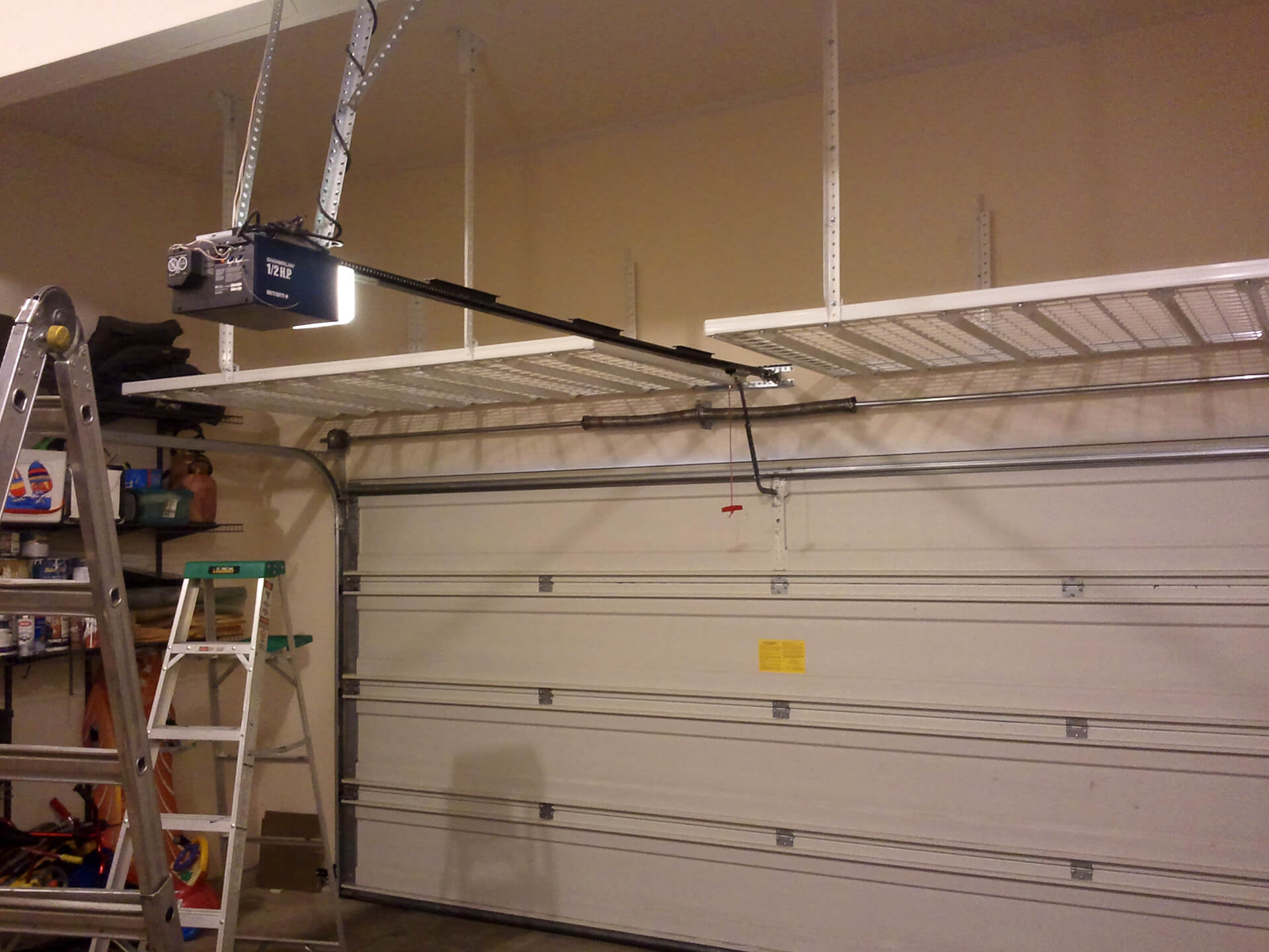4x8 Over Garage Door Storage